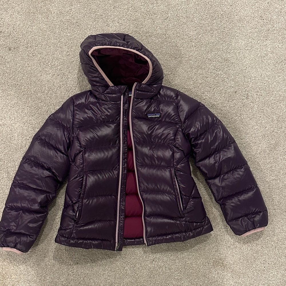 Patagonia Dark Purple Hooded Jacket